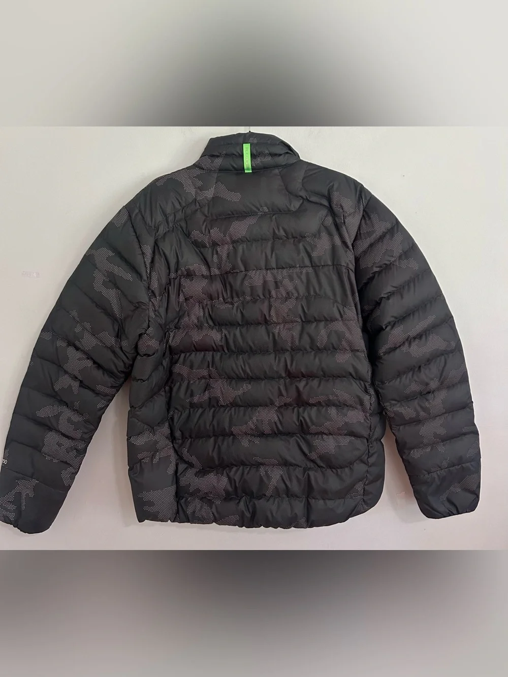 Polo Ralph Lauren Sport 750 Fill Down Jacket Black Camo Puffer Mens XL Warm
